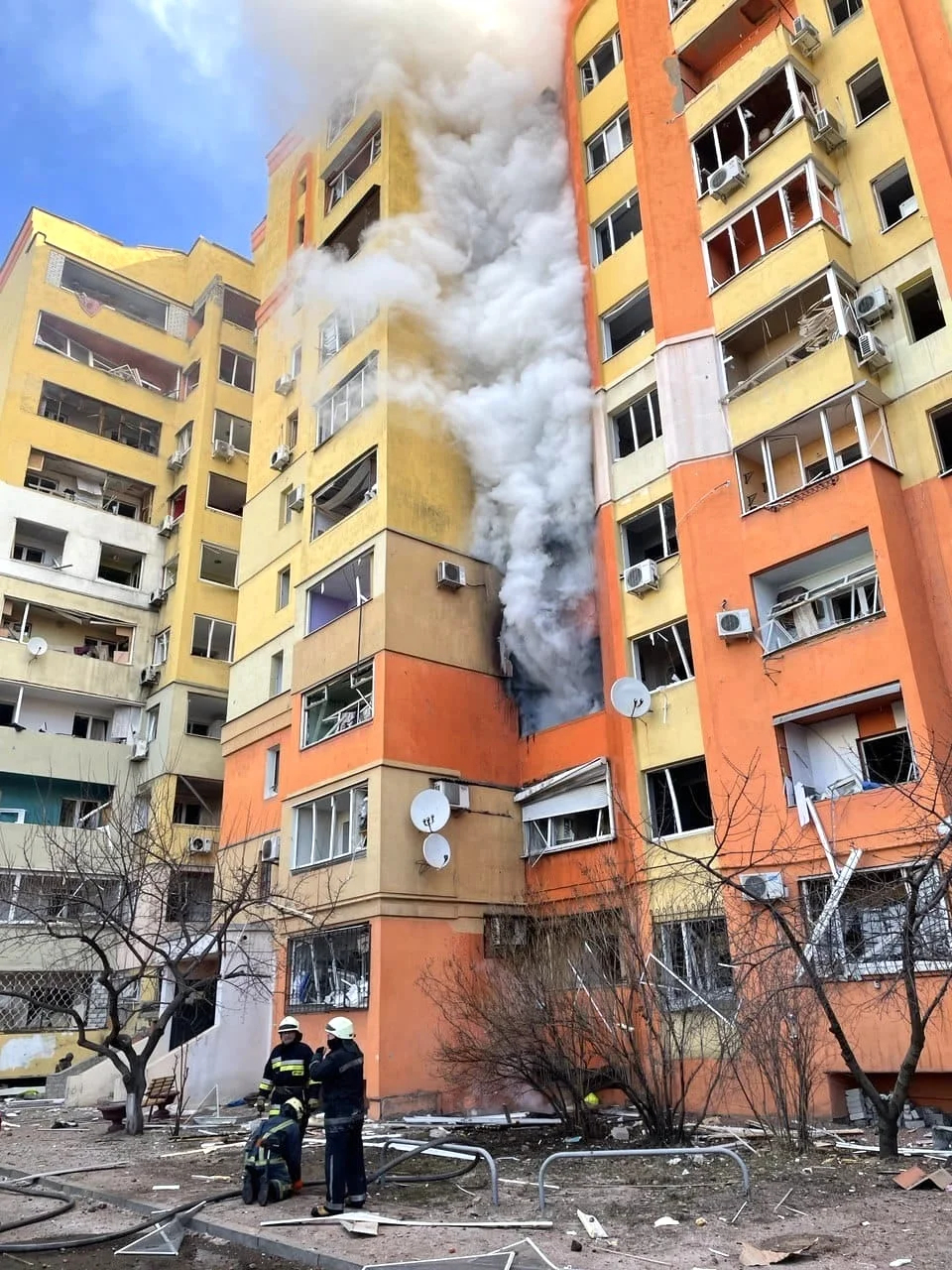 Aftermath of attacks on Kharkiv, 18 March 2022. Photo: Wikimedia Commons, CC BY 4.0