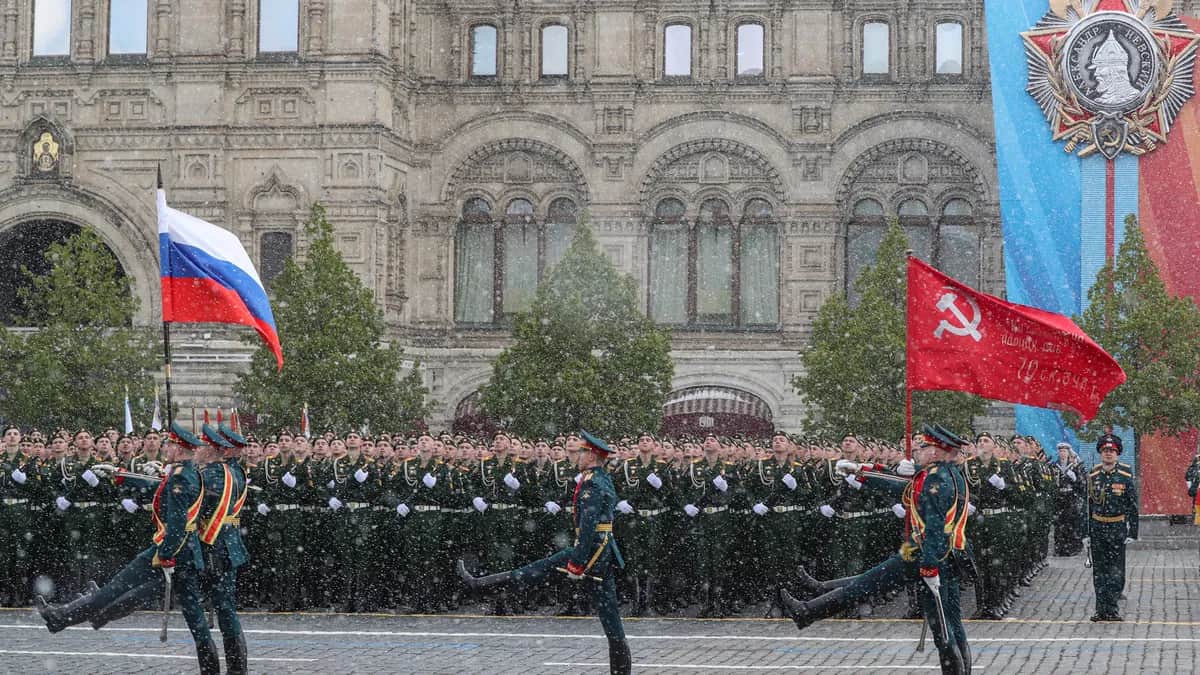 Parade in Moscow, 9 May 2024. Photo: Maxim Shipenkov / EPA-EFE