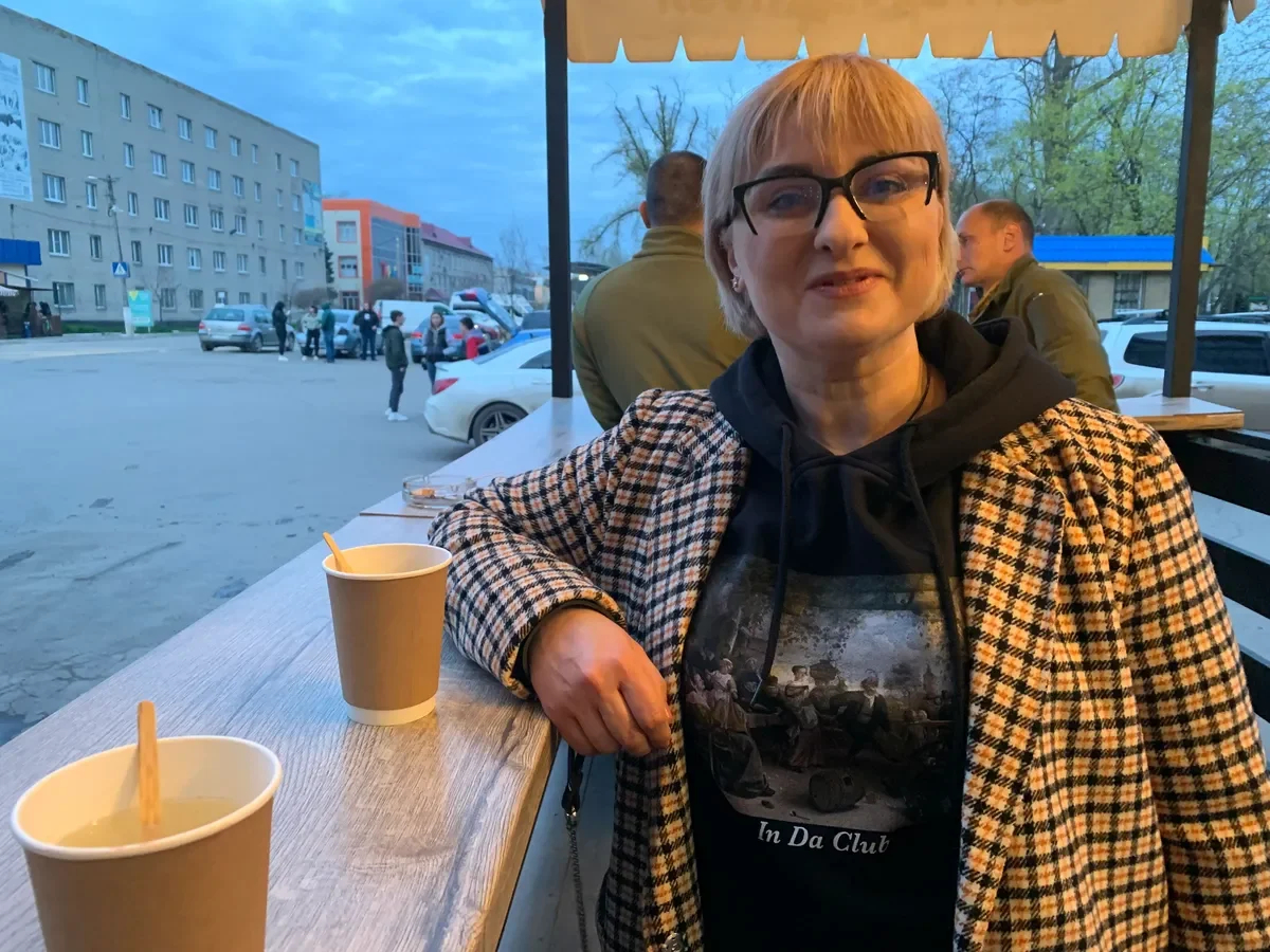 Kindergarten teacher Oksana Bakai rescued people from shelling in Volnovakha, Bakhmut and Avdiivka. Photo: Olga Musafirova