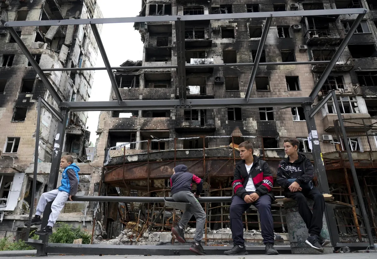 Мариуполь, сентябрь 2022 года. Фото: Stringer / Anadolu Agency / Getty Images