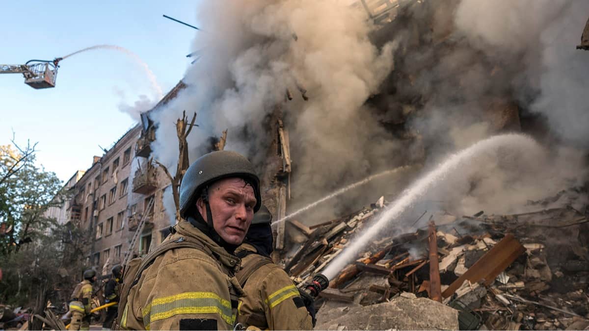 Россия в третий раз за войну ударила по Украине «Орешником»