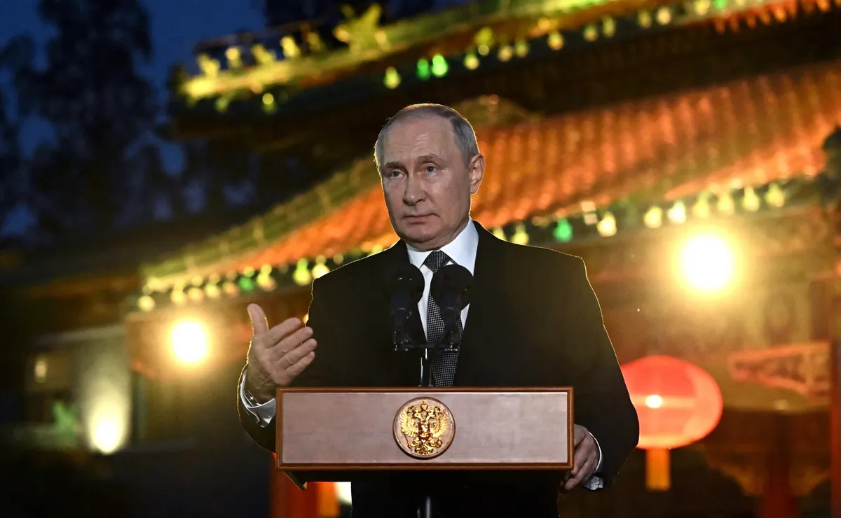 В ходе пресс-конференции по итогам визита в Китай. Фото: Kremlin
